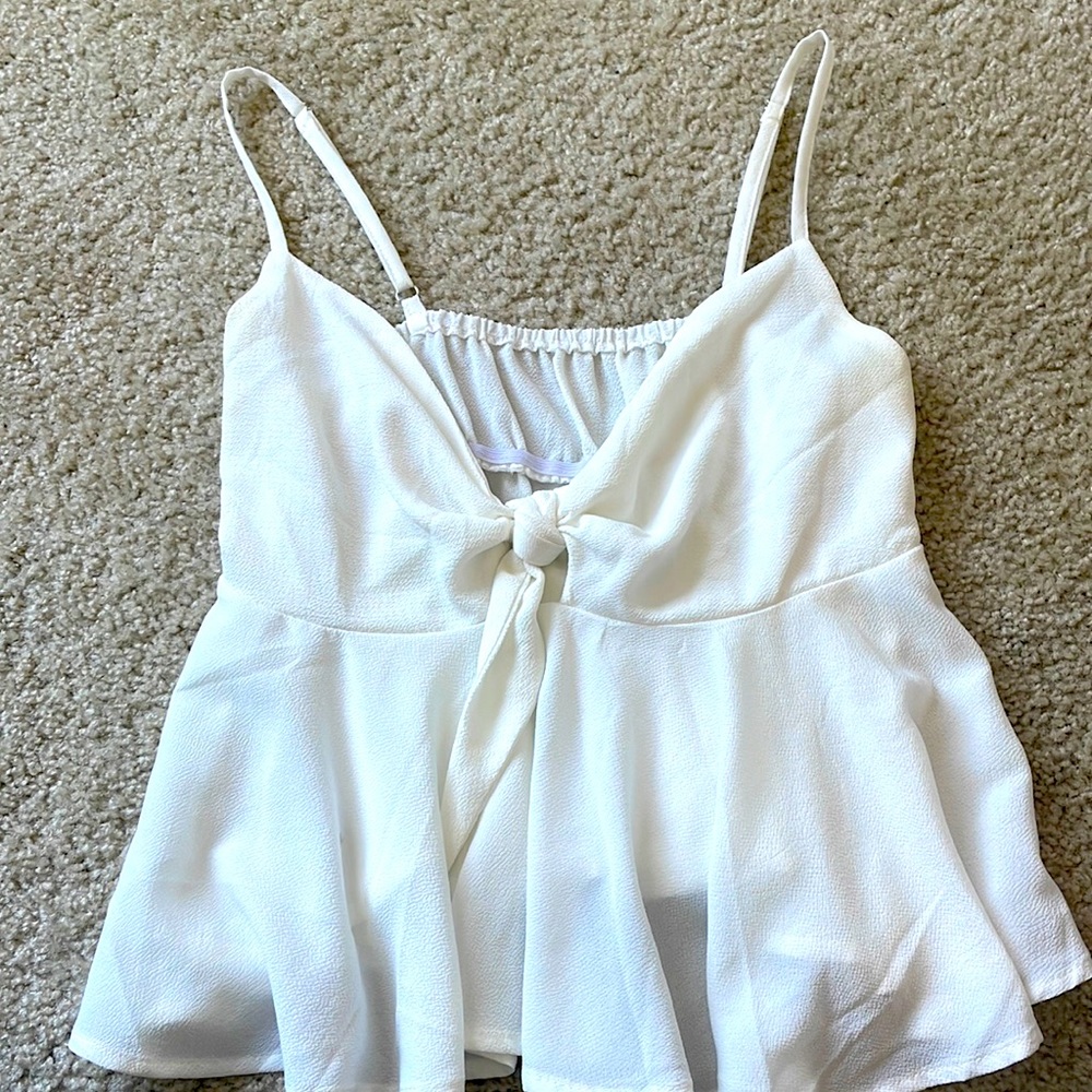 White Tank Top